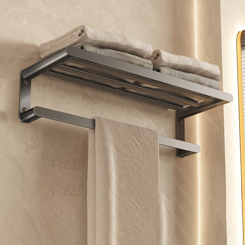 Contemporary Bathroom Accessory As Individual Or As a Set in Grey