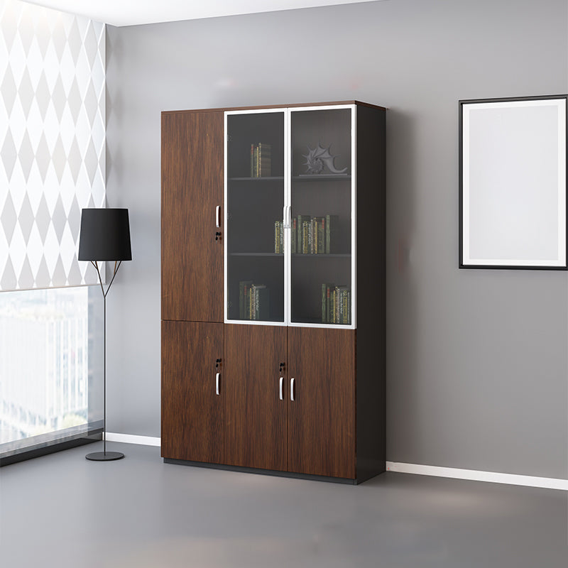 Contemporary Style Storage File Cabinet Wooden Vertical Filing Cabinet