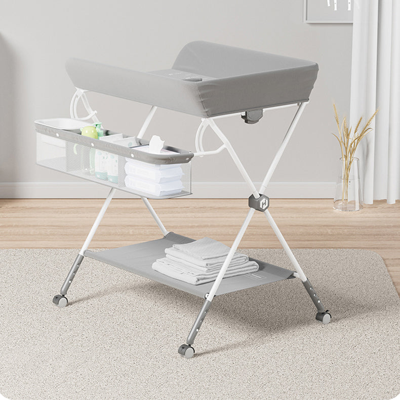 Safety Rails Baby Changing Table Metal Changing Table Portable