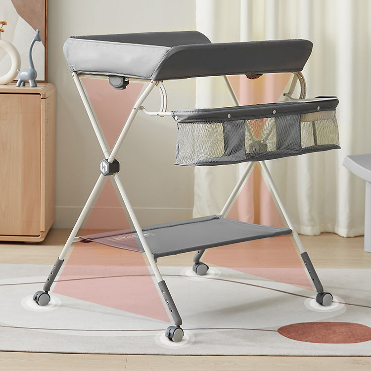 Safety Rails Baby Changing Table Metal Changing Table Portable