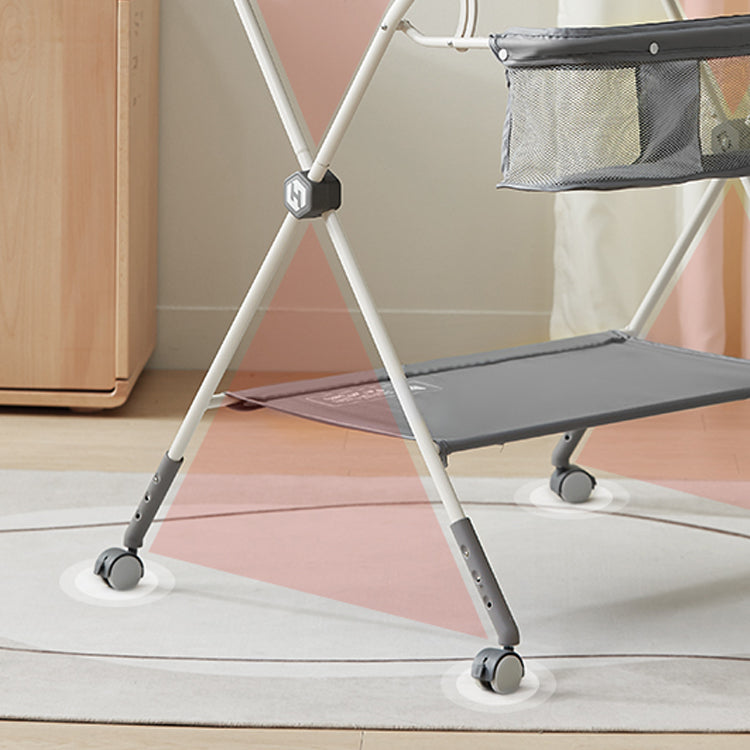 Safety Rails Baby Changing Table Metal Changing Table Portable