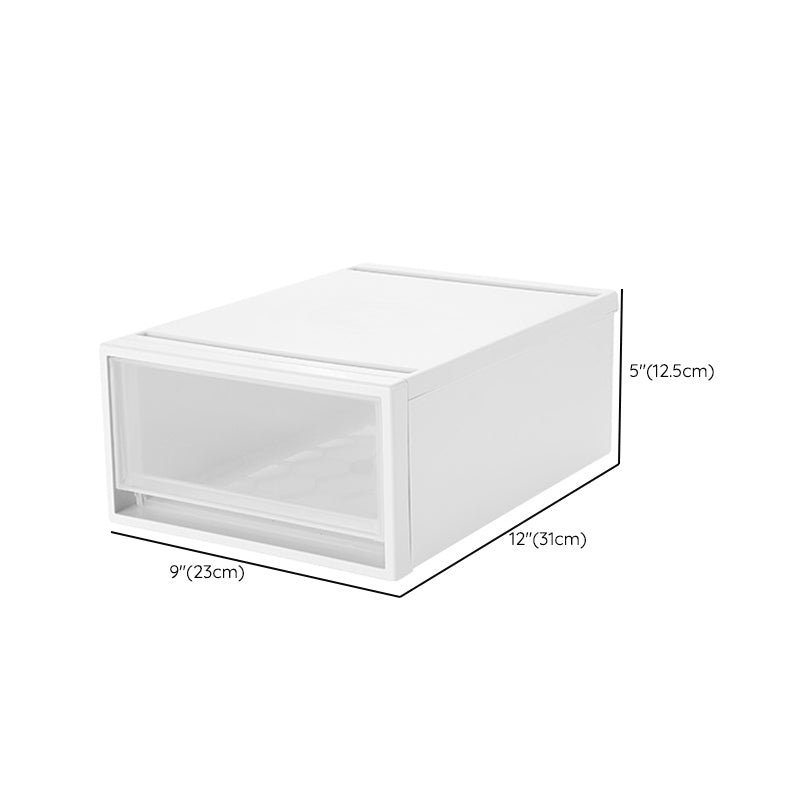 Modern Transparent Filing Cabinet Plastic Drawer File Cabinet for Office