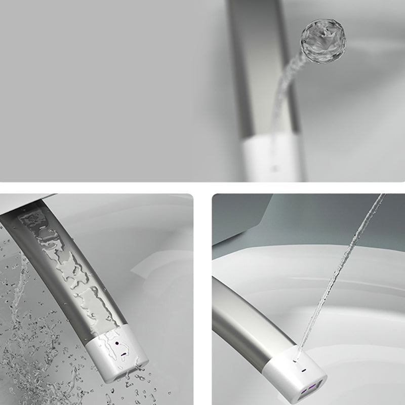 Modern Toilet Porcelain Floor Mounted Siphon Jet Toilet Bowl