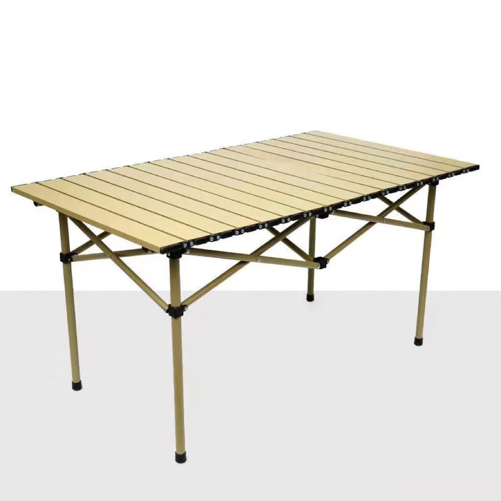 Industrial Outdoor Camping Table Aluminum Removable Patio Table