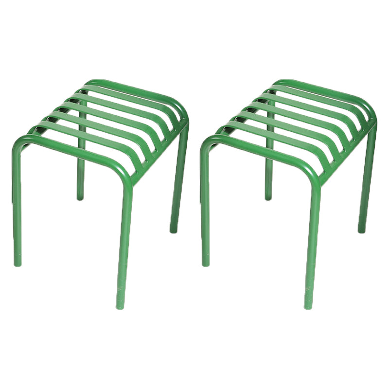Industrial Outdoors Dining Chairs Metal Stacking Outdoor Bistro Chairs