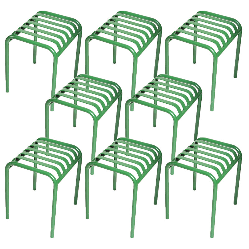 Industrial Outdoors Dining Chairs Metal Stacking Outdoor Bistro Chairs