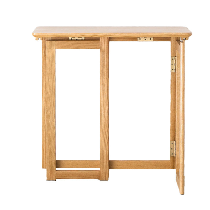 Light Wood Student Desk Wood Foldable Student Table for Home