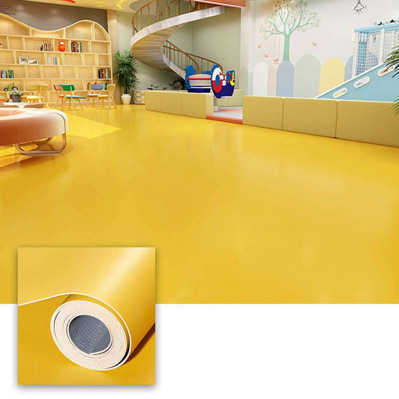 Modern Style PVC Flooring Pure Color Fire Resistant Waterproof PVC Flooring