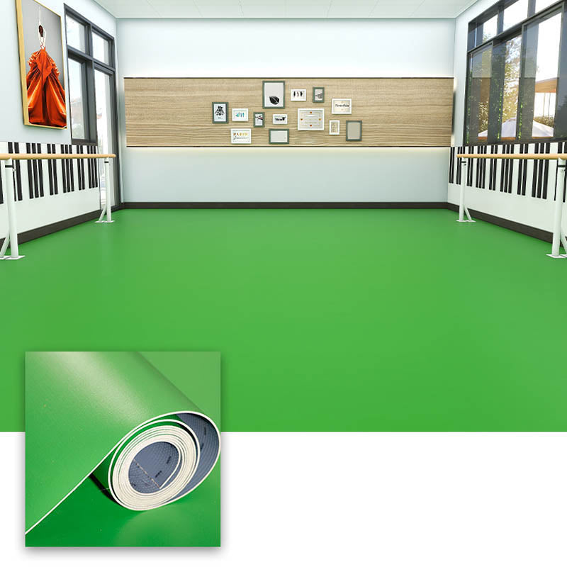 Modern Style PVC Flooring Pure Color Fire Resistant Waterproof PVC Flooring