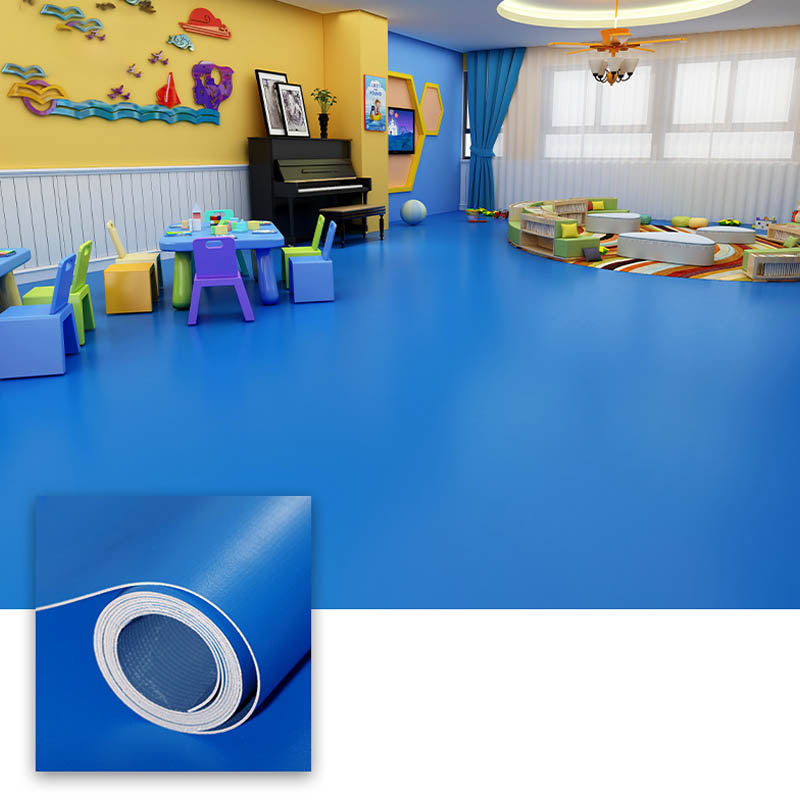 Modern Style PVC Flooring Pure Color Fire Resistant Waterproof PVC Flooring