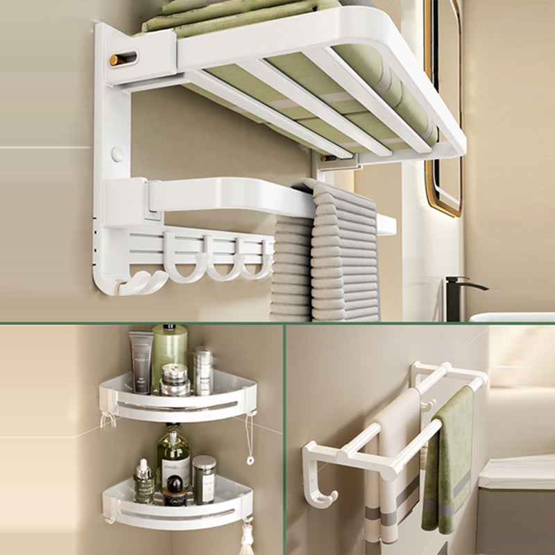 Adhesive Mount Metal Modern Bathroom Accessory As Individual Or As a Set