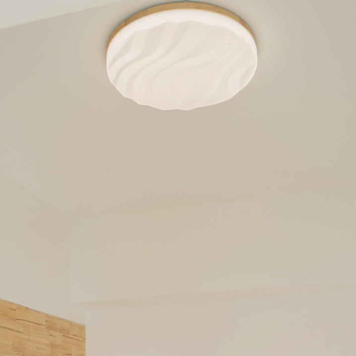 Modern Flush Mount Ceiling Fixture 1 Light Flush Ceiling Light for Living Room