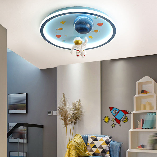 Modern Flush Mount Ceiling Fixture 2 Light Flush Ceiling Light for Living Room