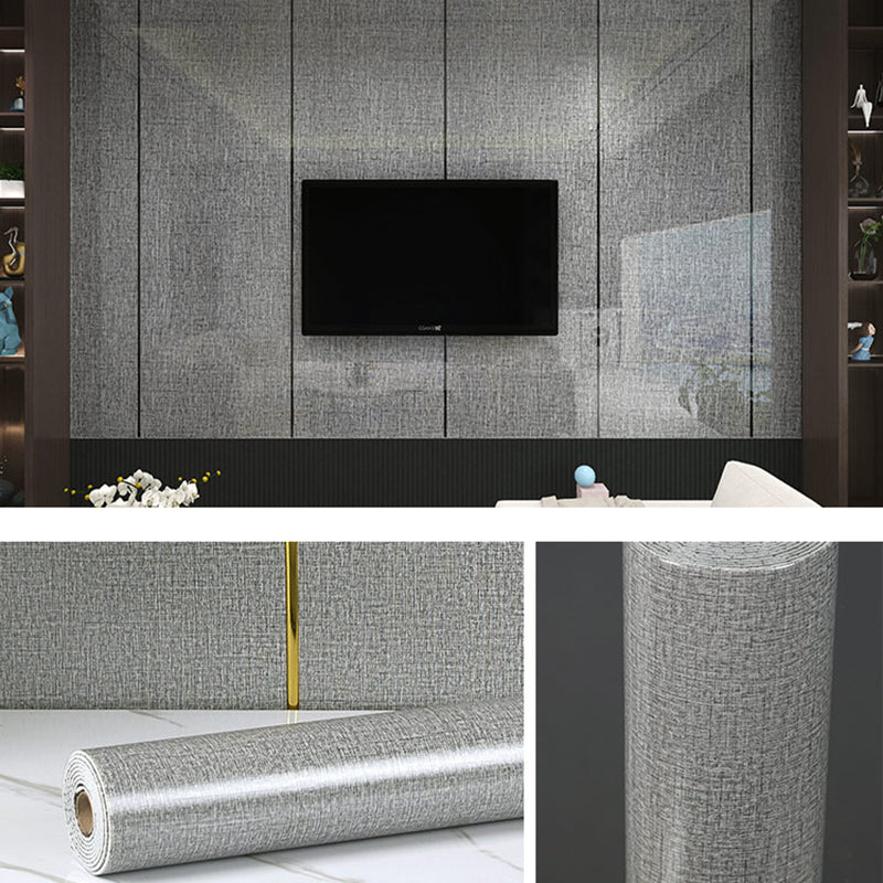 Basic Wall Tile Solid Color Peel and Stick Backsplash Panels for Living Room