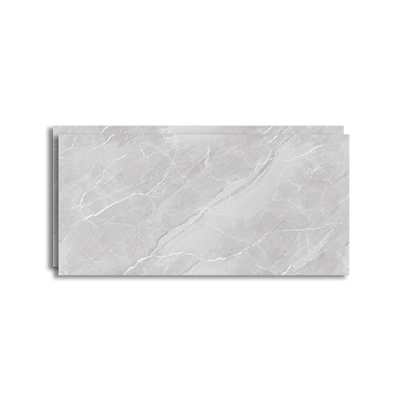 Rectangle Wall & Floor Tile Marble Print Polished Porcelain Floor and Wall Tile