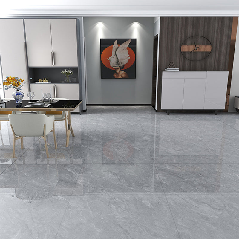 Floor and Wall Tile Marble Print Living Room Porcelain Indoor Floor Tile