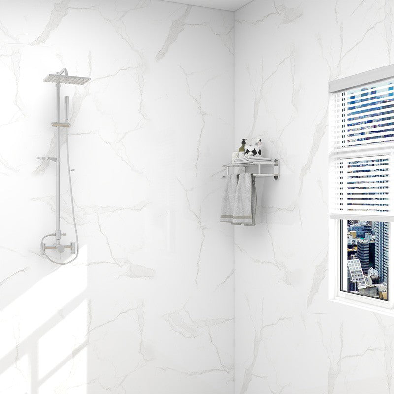 Modern Peel and Stick Tiles PVC Rectangular Peel and Stick Wall Tile