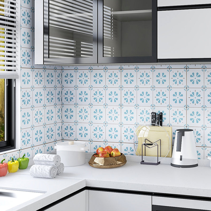 Modern Peel and Stick Backsplash PVC Mosaic Tile Wallpaper for Backsplash Wall