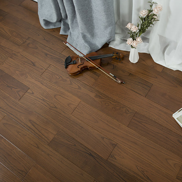 Waterproof Flooring Planks Solid Wood Click-Locking Hardwood Flooring