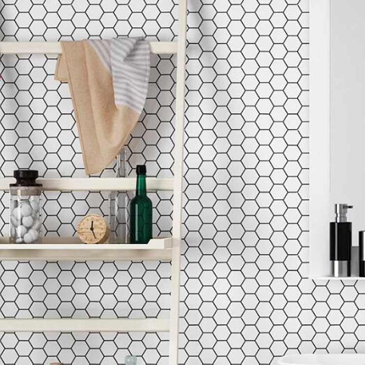 Wall and Floor Tile Straight Edge Geometric Pattern Wall and Floor Tile