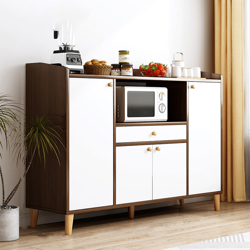 Modern Style Dining Server Engineered Wood Server for Living Room