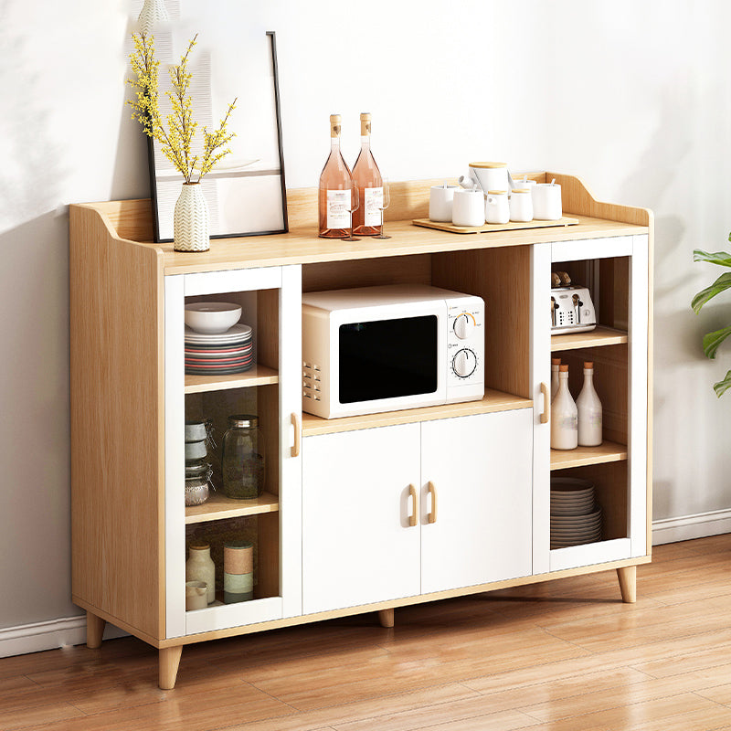 Modern Style Dining Server Engineered Wood Server for Living Room