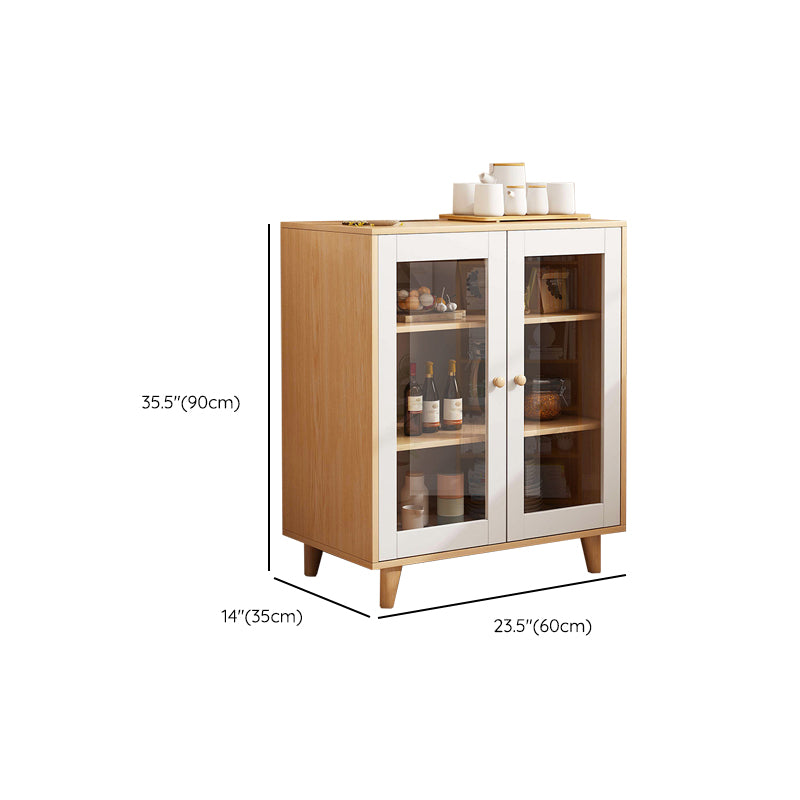 Modern Style Dining Server Engineered Wood Server for Living Room