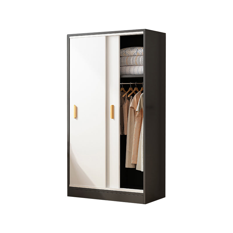 Manufactured Wood Wardrobe Armoire Contemporary Hanging Clothes Rack