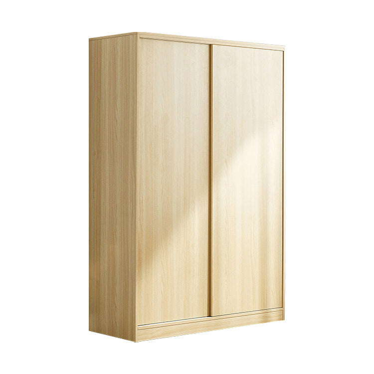 Wooden Wardrobe Armoire Contemporary Wardrobe Armoire with Garment Rod