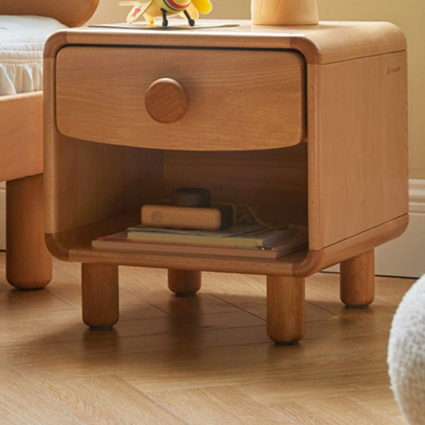 Wooden Bedside Table for Nursery Modern & Contemporary Kids Nightstand