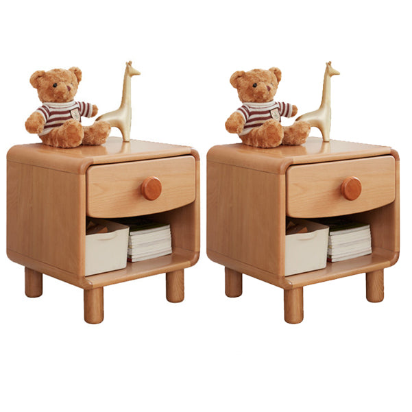 Wooden Bedside Table for Nursery Modern & Contemporary Kids Nightstand