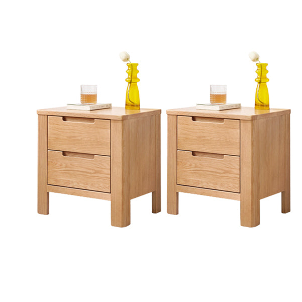 Light Wood End Table for Nursery Wooden Bedside Table for Nursery