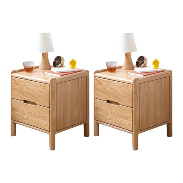 Light Wood End Table for Nursery Wooden Bedside Table for Nursery