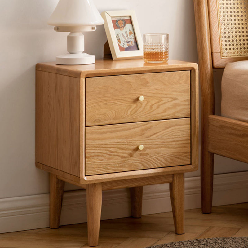 Neutral Nursery Nightstand Wooden Nursery Nightstand with Drawers