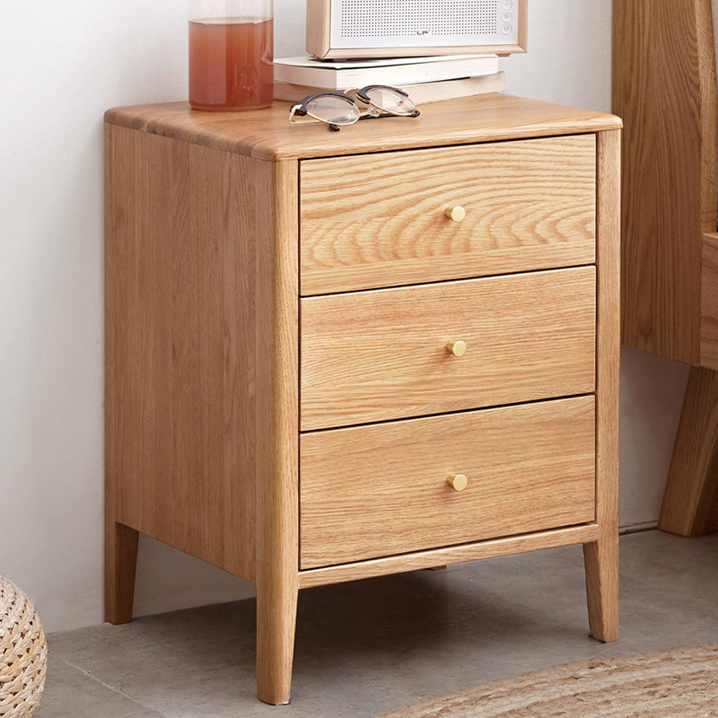 Brown End Table for Nursery Neutral Bedside Table for Nursery