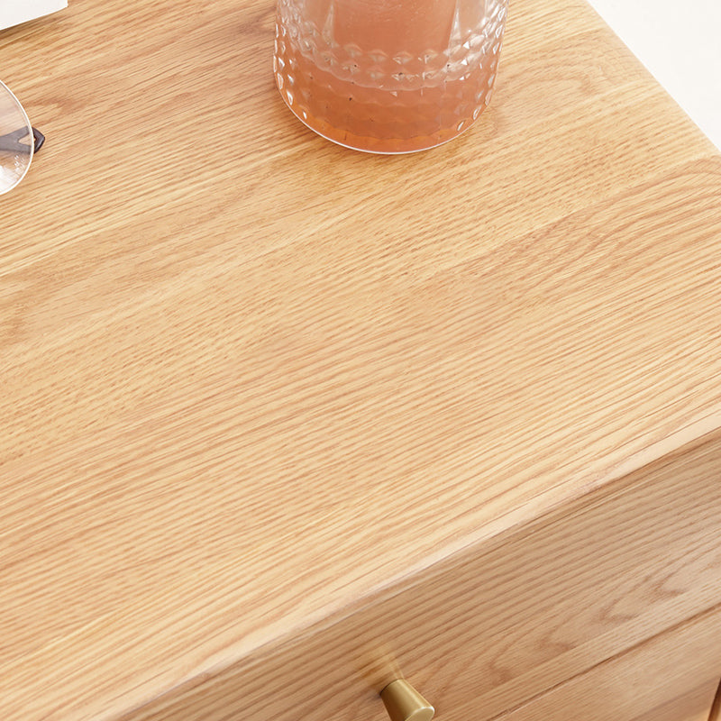 Brown End Table for Nursery Neutral Bedside Table for Nursery