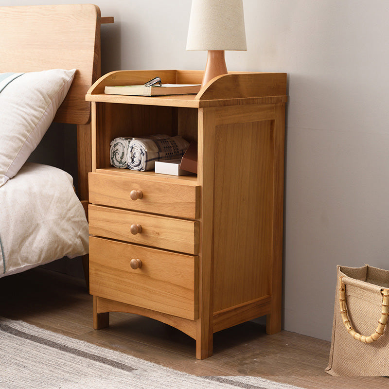 Wooden Bedside Table for Nursery Modern & Contemporary Youth Nightstand