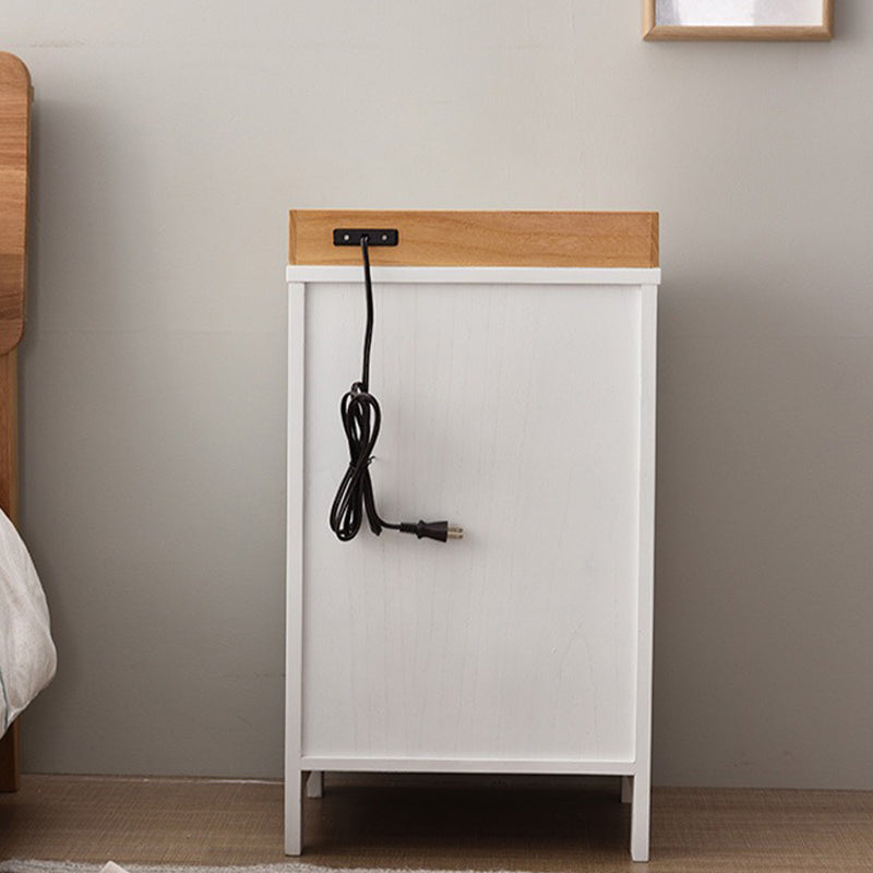 Wooden Bedside Table for Nursery Modern & Contemporary Youth Nightstand