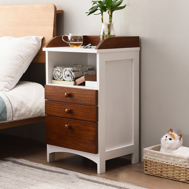 Wooden Bedside Table for Nursery Modern & Contemporary Youth Nightstand