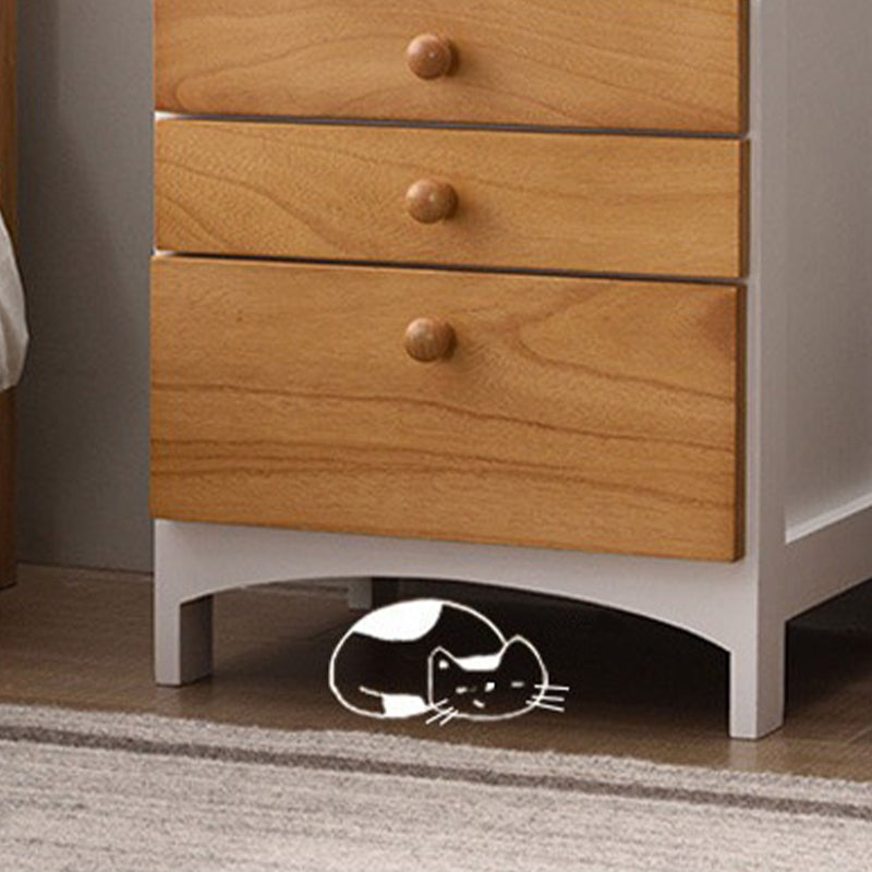 Wooden Bedside Table for Nursery Modern & Contemporary Youth Nightstand