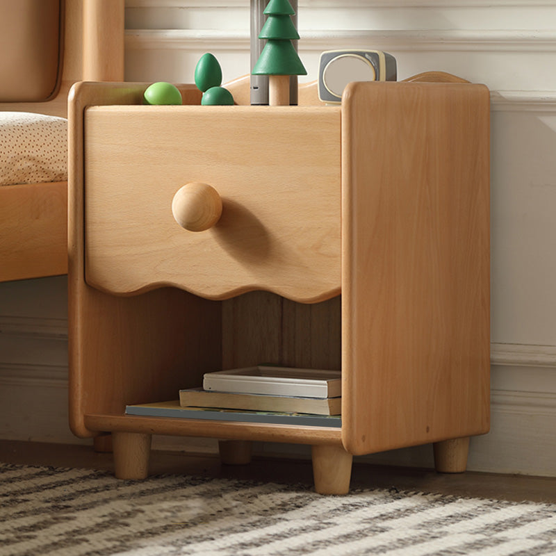 Light Wood Bedside Table for Nursery Modern & Contemporary Nightstands