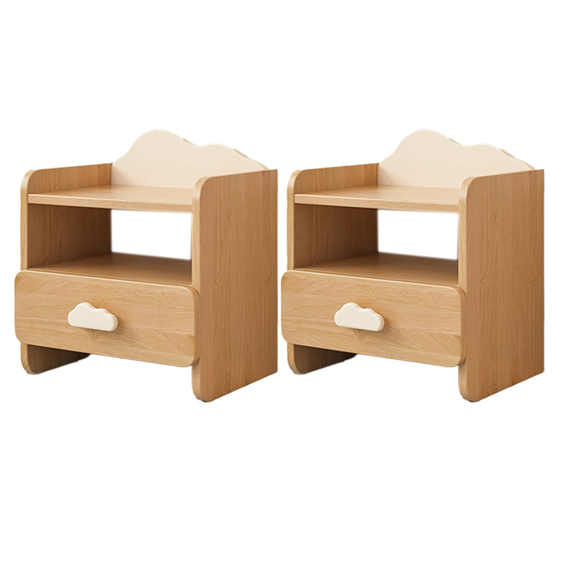 Wooden Bedside Table for Nursery Solid Wood Bedside Table for Nursery