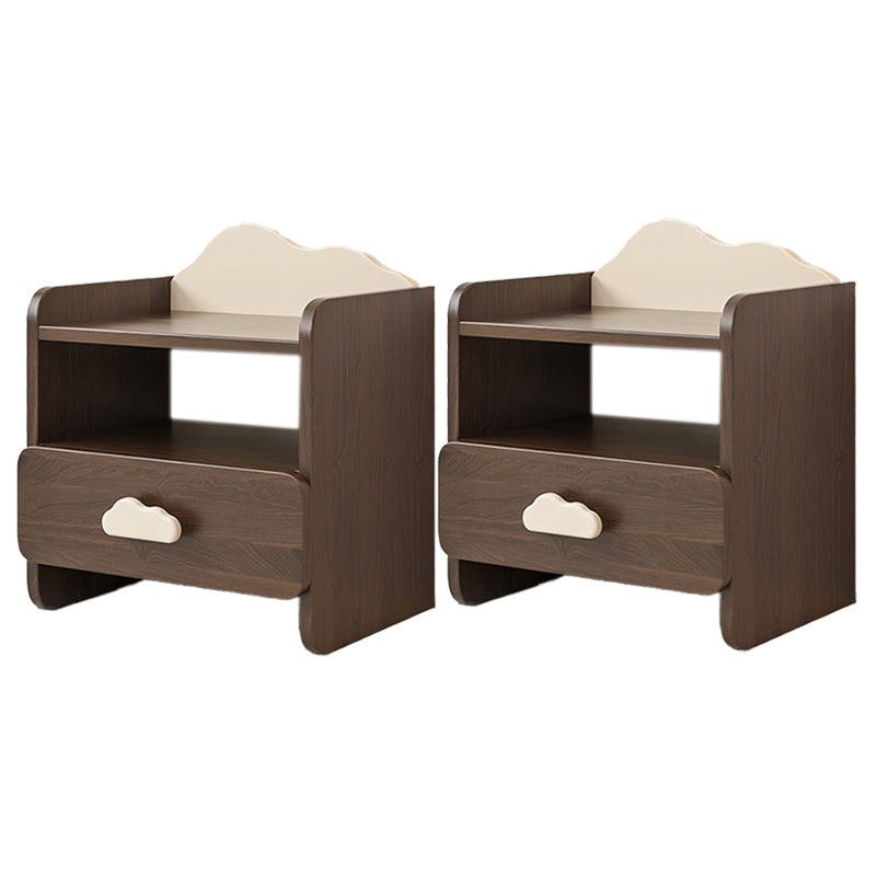 Wooden Bedside Table for Nursery Solid Wood Bedside Table for Nursery