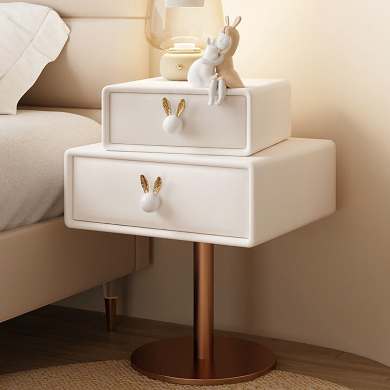 Colorful Bedside Table for Nursery Solid Wood End Table for Nursery