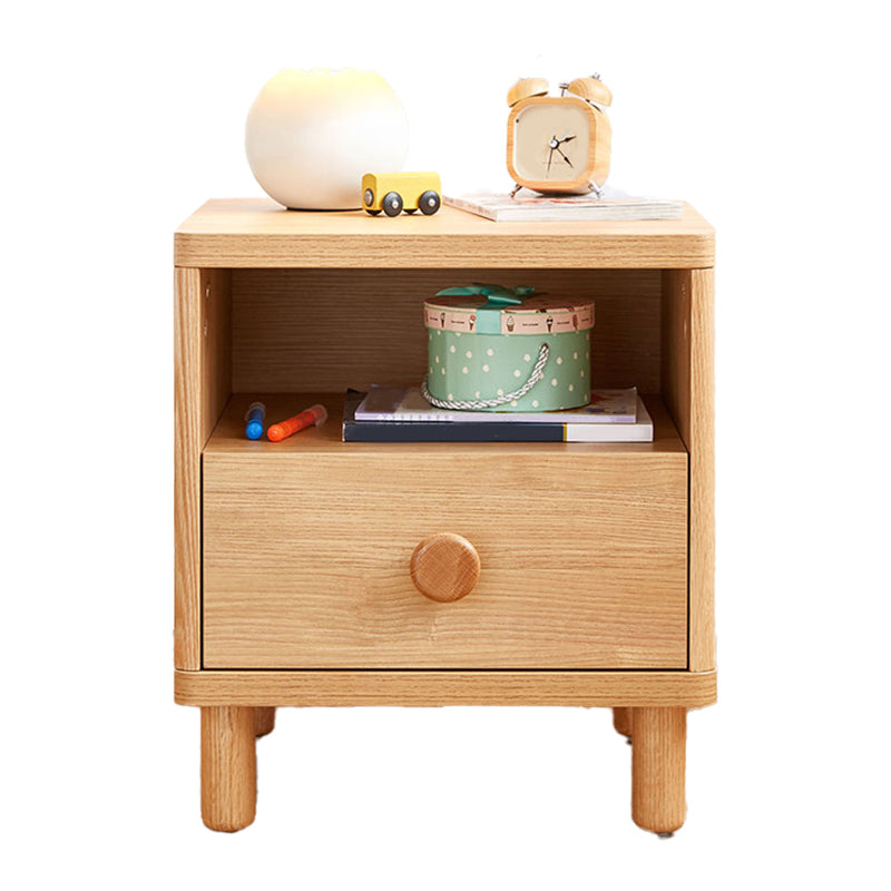 Light Wood Bedside Table for Nursery Oak Bedside Table for Nursery