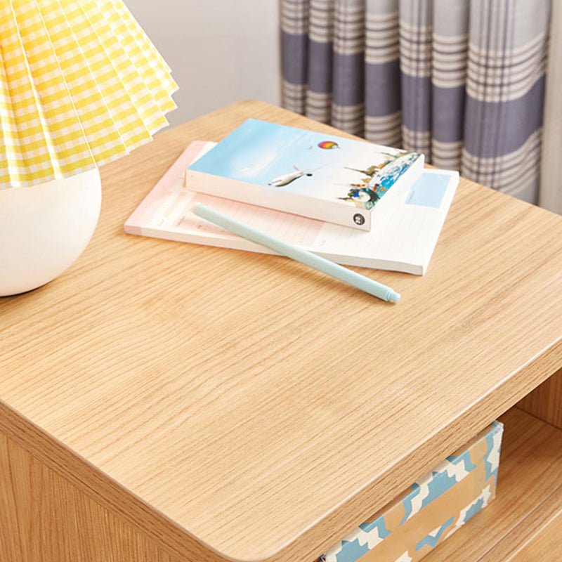 Light Wood Bedside Table for Nursery Oak Bedside Table for Nursery