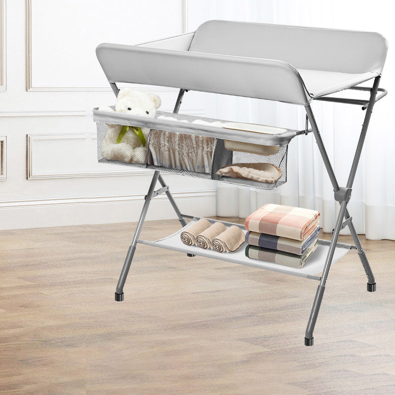 Basket Baby Changing Table Gray Baby Changing Table Flat Top