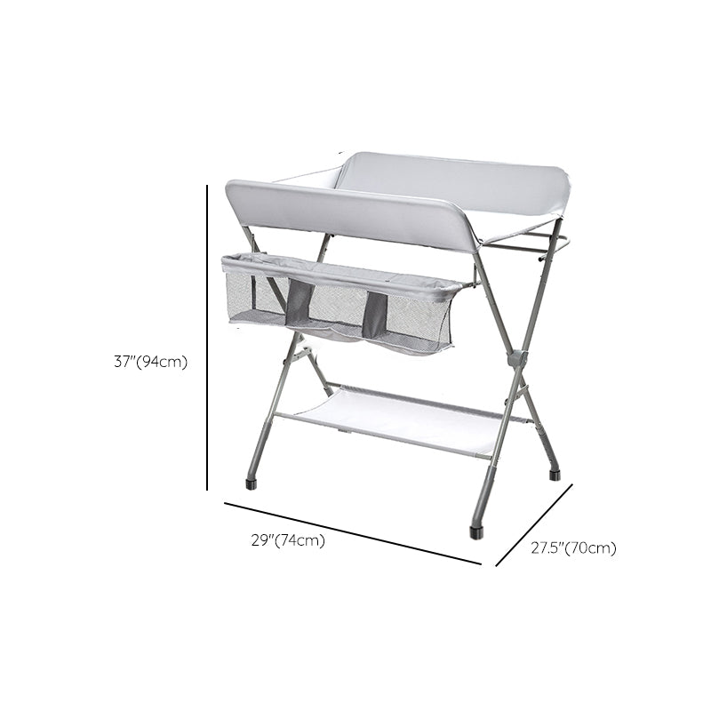 Basket Baby Changing Table Gray Baby Changing Table Flat Top