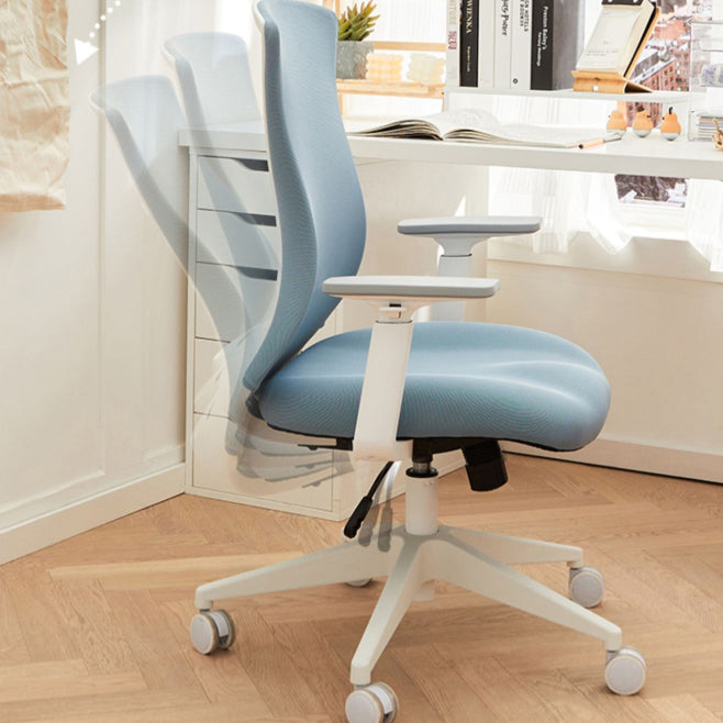 Modern Removable Arms Slide Chair Tilt Mechanism No Distressing Ergonomic Desk Chair