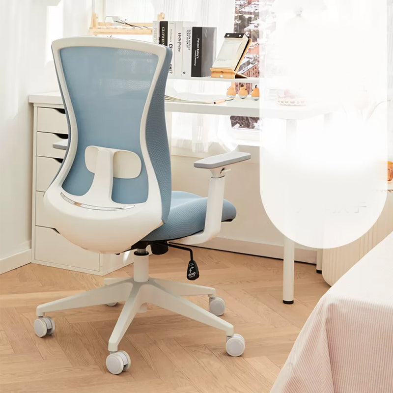 Modern Removable Arms Slide Chair Tilt Mechanism No Distressing Ergonomic Desk Chair